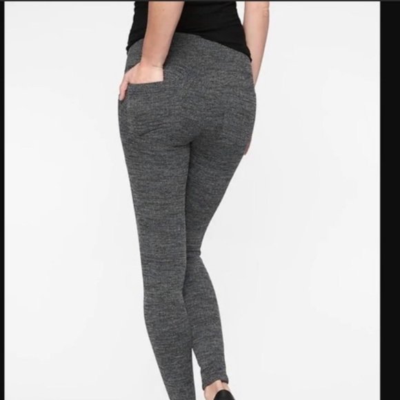 Athleta Metro High-Rise Herringbone Leggings Activewear Travel Athleisure Work-S - Picture 8 of 14